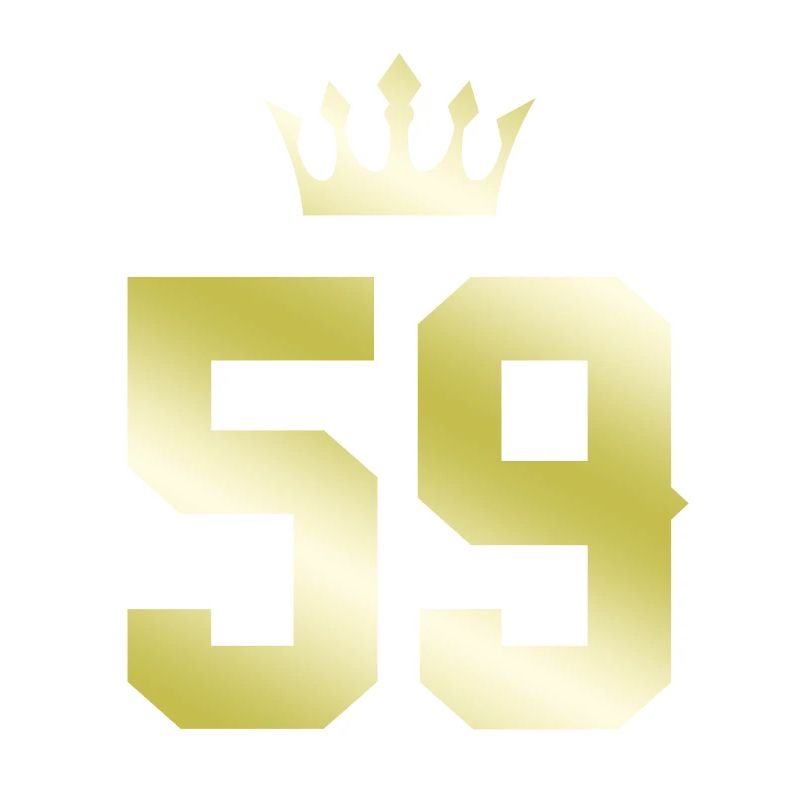 59 Number crown