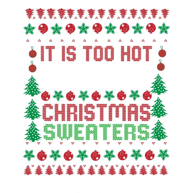 Trop chaud pour les pulls de Noël moches Drôle de Noël