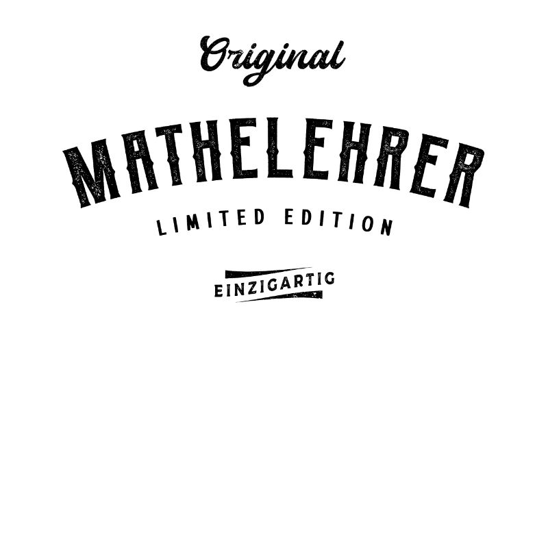 Mathelehrer Limited Edition