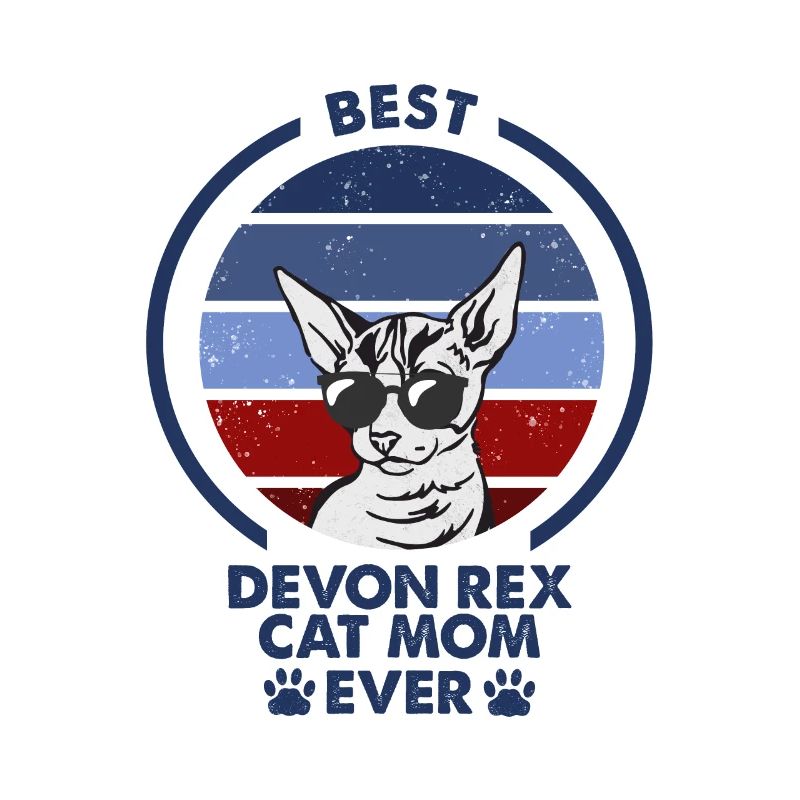 Cat Mom - Devon Rex Cat