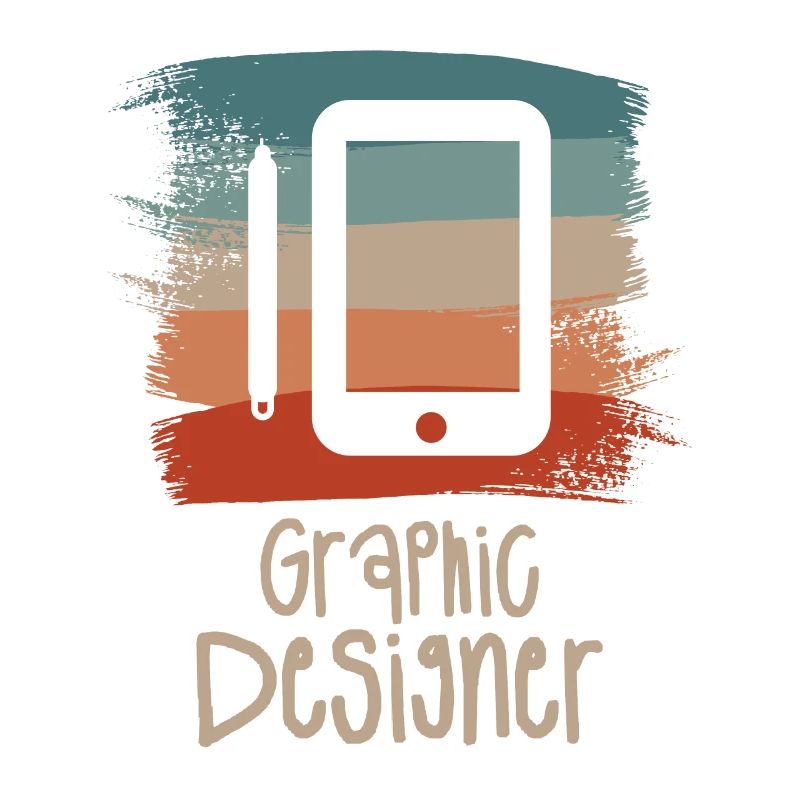Rétro Vintage Graphiste Design Graphique