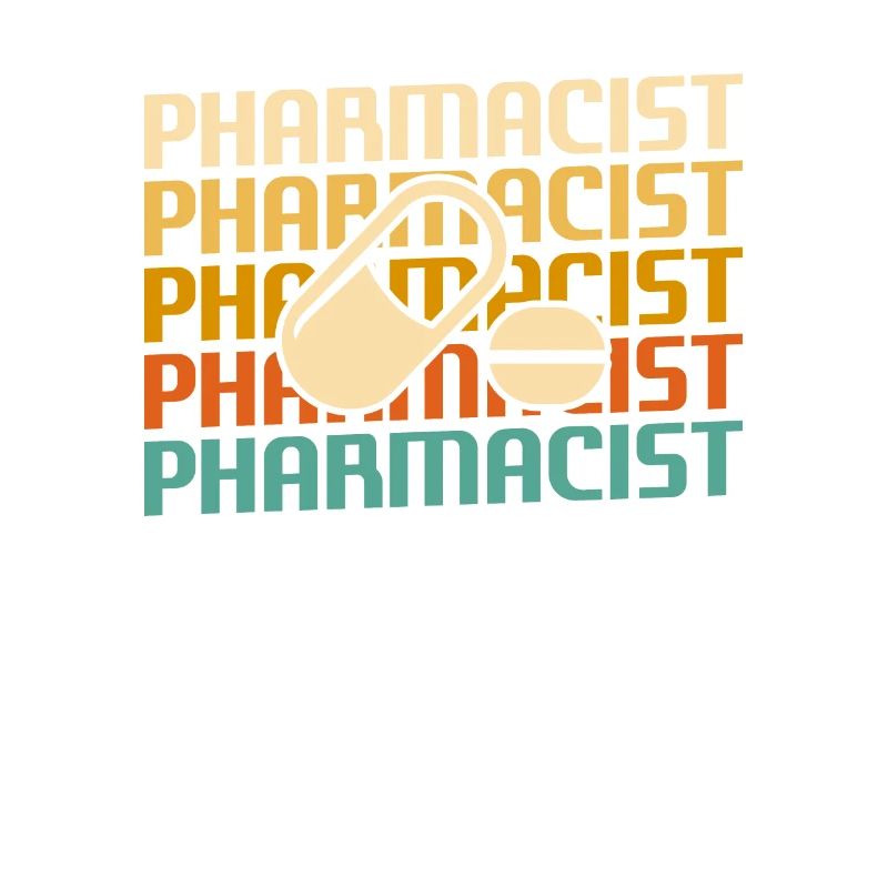 Retro Pharmacist Pharmaceutical Pharmacy