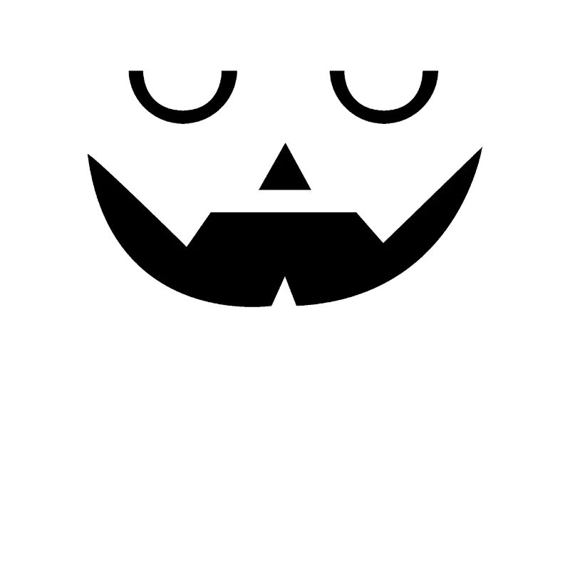 Sleep Pumpkin Face Pumpkin Head Halloween