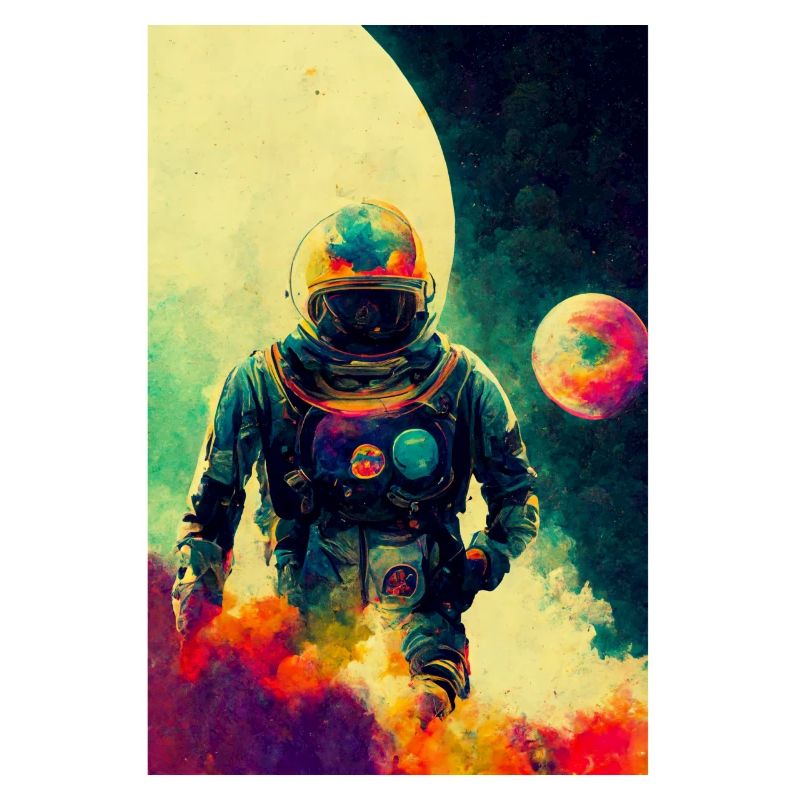 Astronaut Grunge-Style Candy-Pop