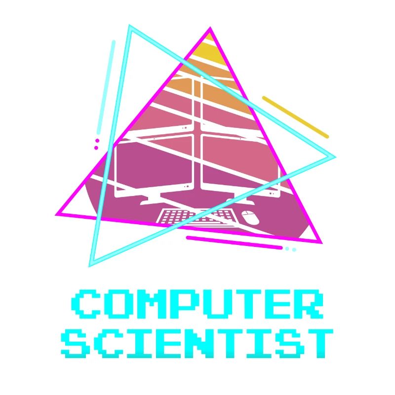 Retro Computer Scientist Information