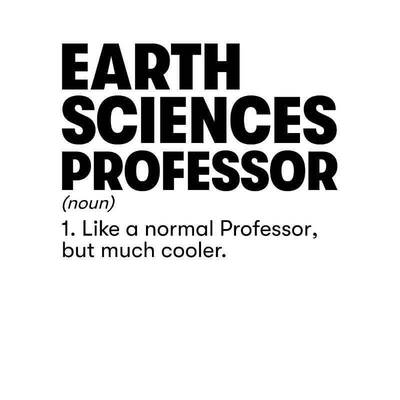 Earth Sciences Professor