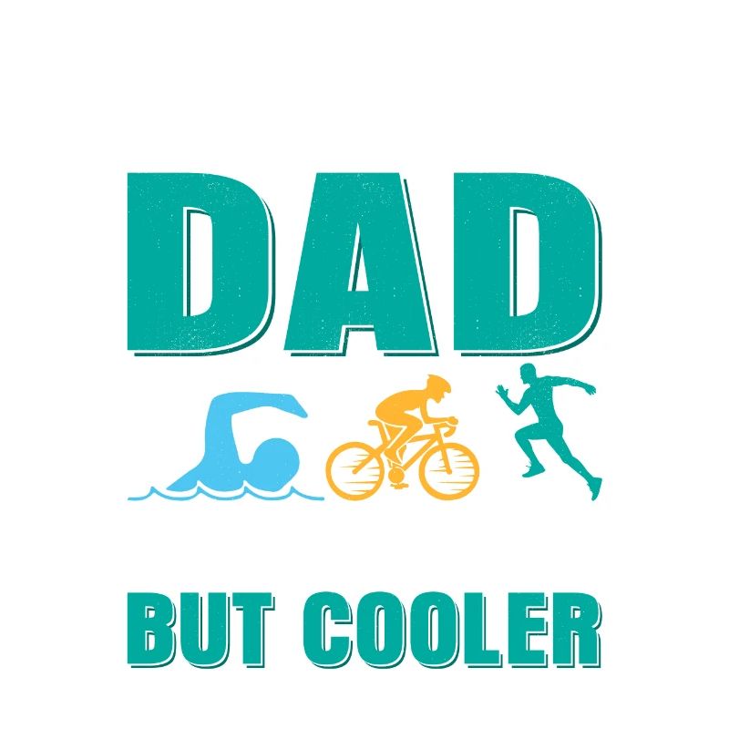 Papa de triathlon comme un père normal mais plus cool Tri Tr