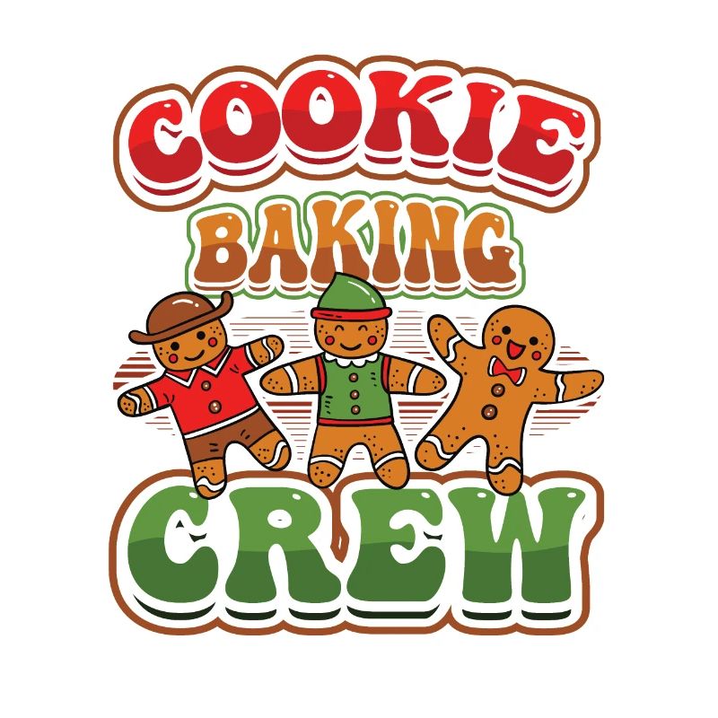 Équipe de cuisson des biscuits, Noël, pain d’épices.