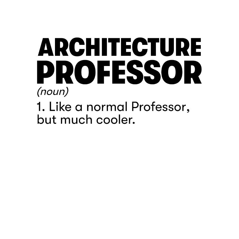 Architecture Professor