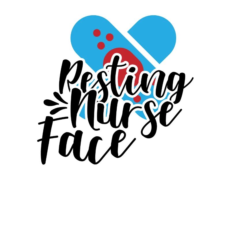 Resting nurse face