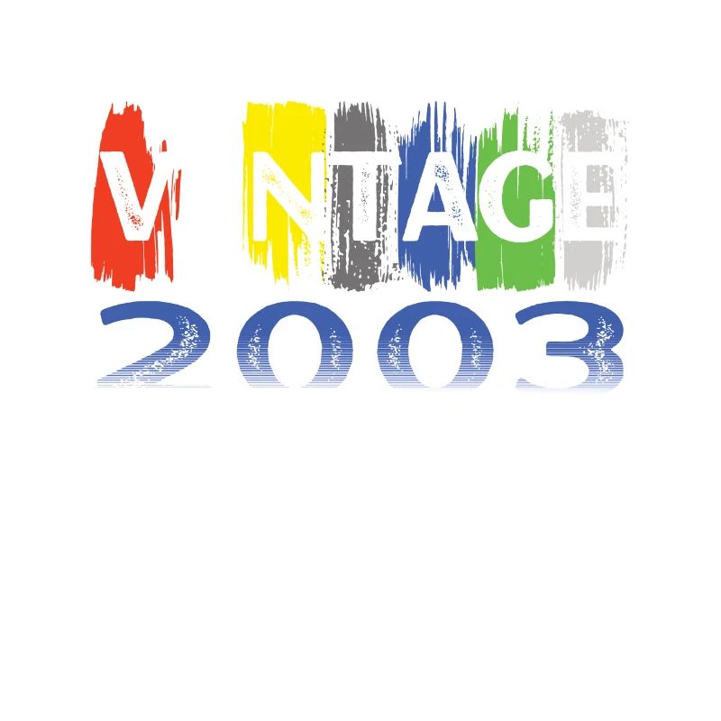 Fantastisch Seit 2003 Retro 19. Bitrthday
