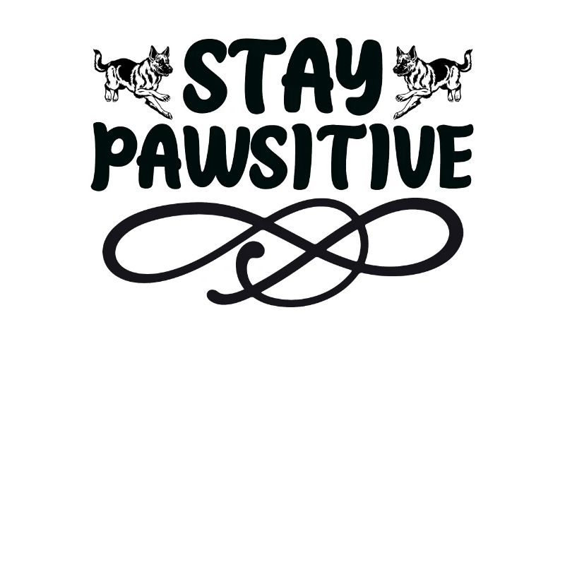 Restez positif patte