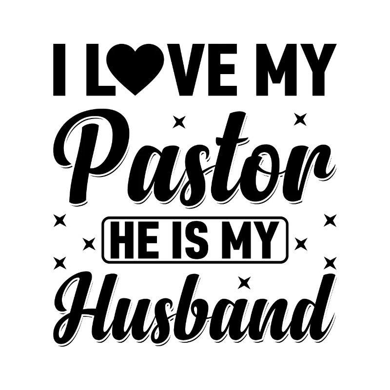 J’aime mon pasteur il est mon mari pasteur