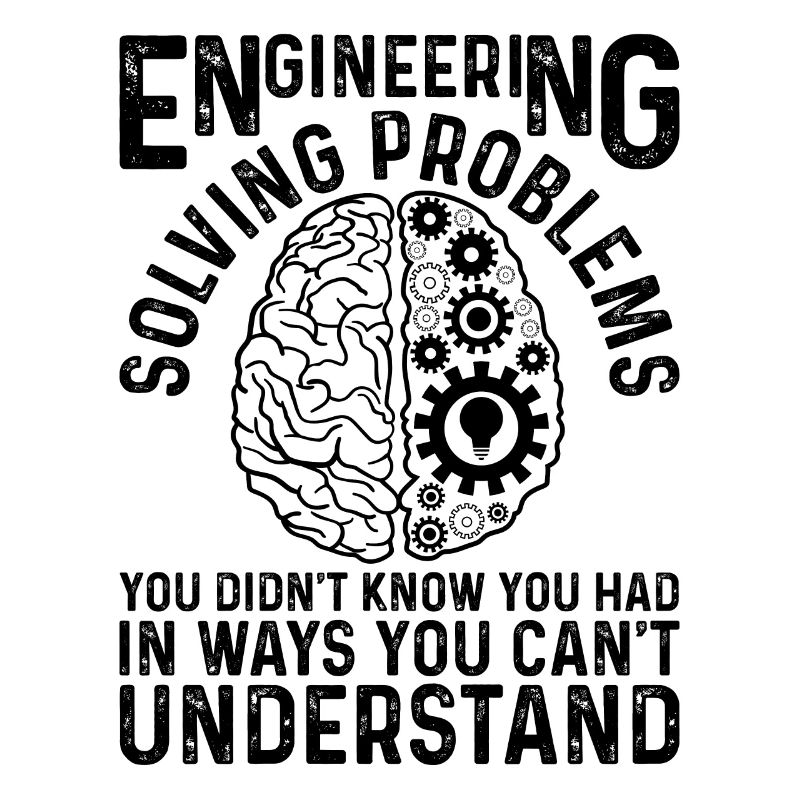Engineer Engineering Gear Brain Technician Engine