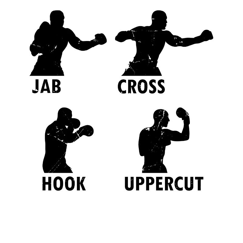 Boxe Jab Cross Hook Uppercut Boxe Arts Martiaux