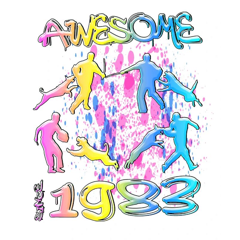 Awesome since 1983. Agility, Hundetraining