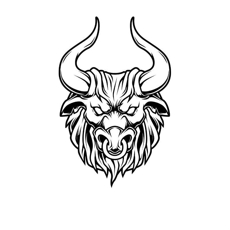 Kopf des Minotaurus