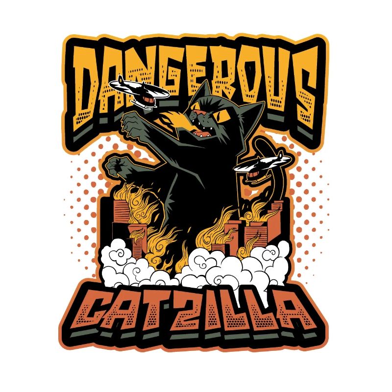 Dangereux Catzilla