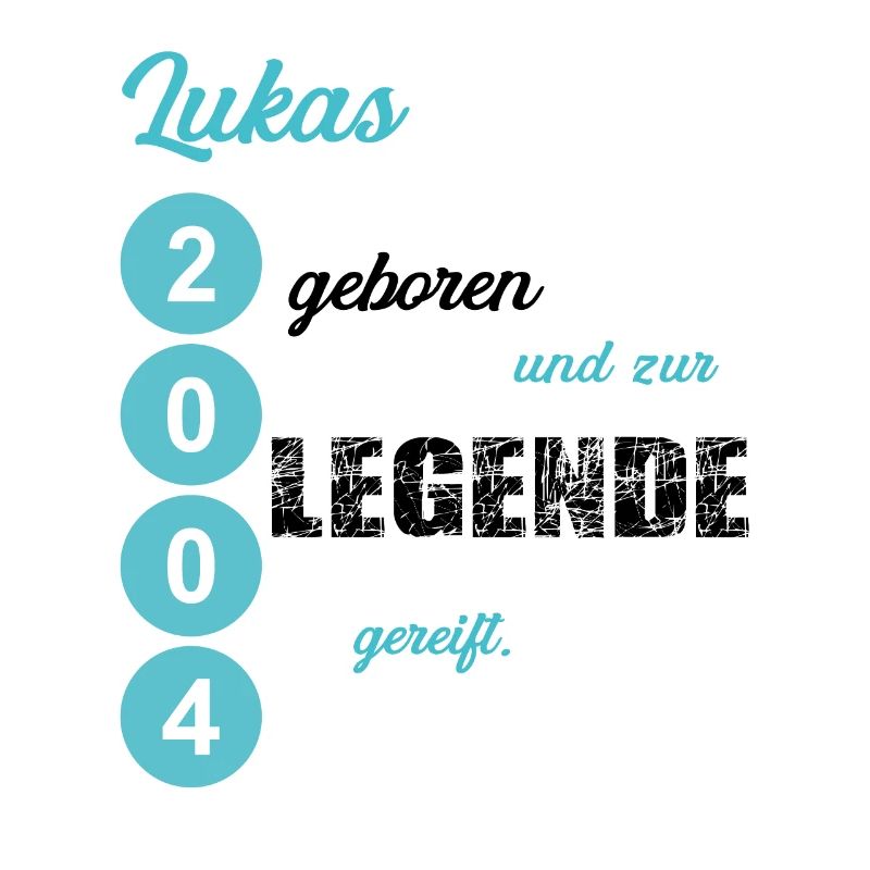 Lukas 2004 geboren Geburtstag Legende