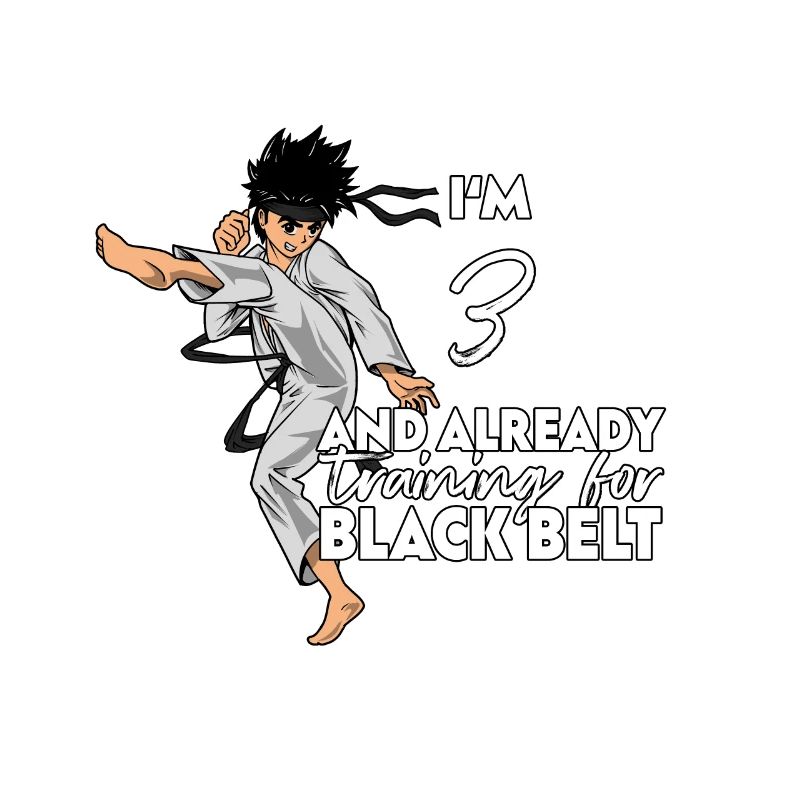 I'm 3 - Boy Karate