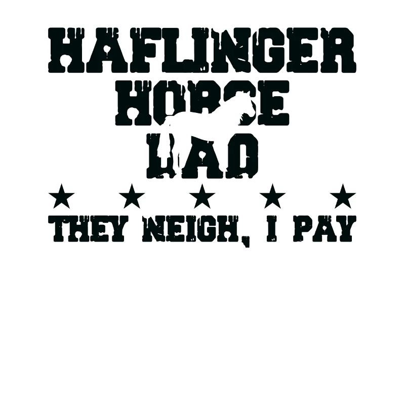 Pferdevater - Haflinger Pferd