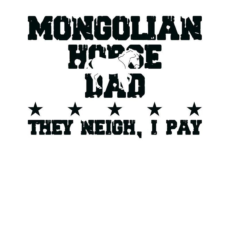Pferdes Vater - Mongolisches Pferd