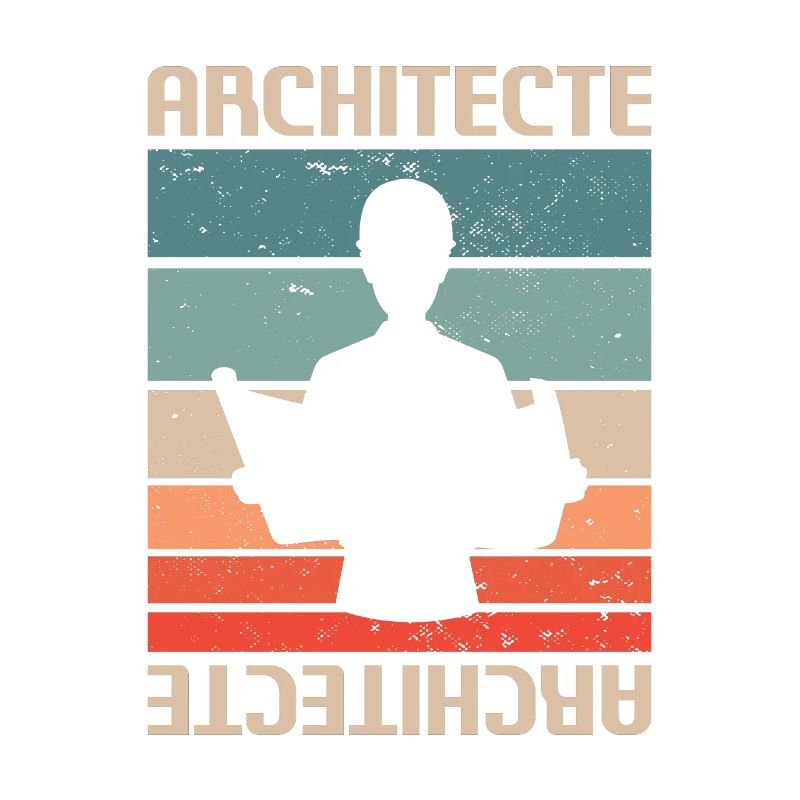 Vintage Retro Architecte Architecture