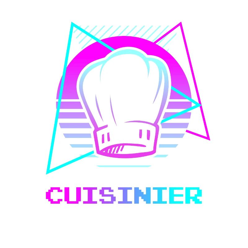 Retro Cuisinier Chef Cuisine