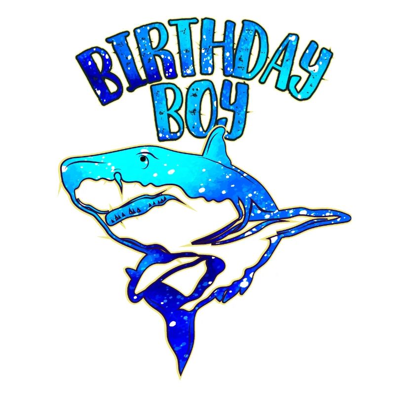 Birthday Boy - Thème Requin