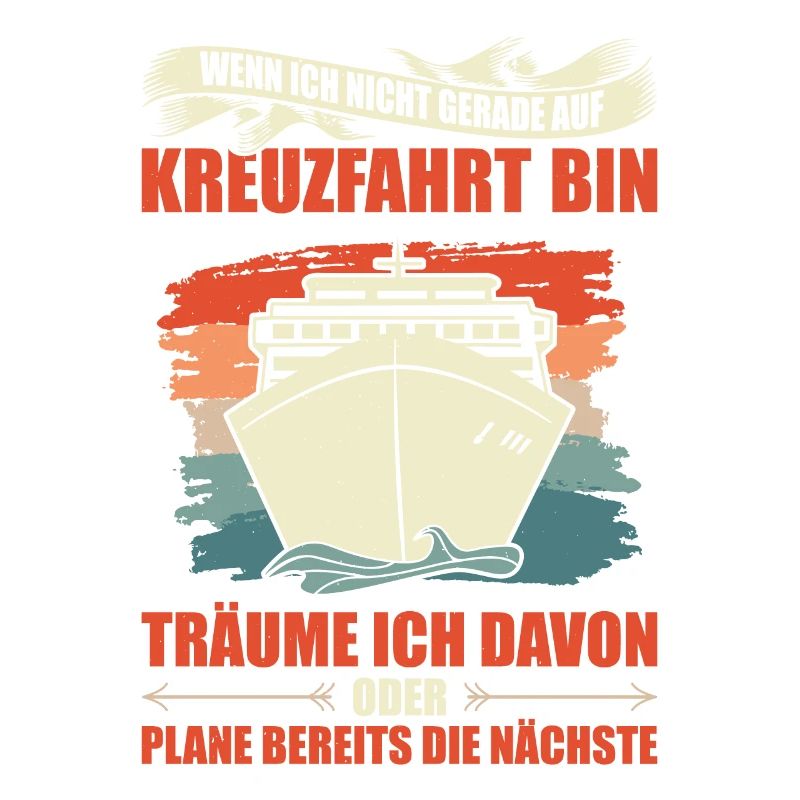 Wenn Ich Nicht Gerade Auf Kreuzfahrt Bin Geschenk