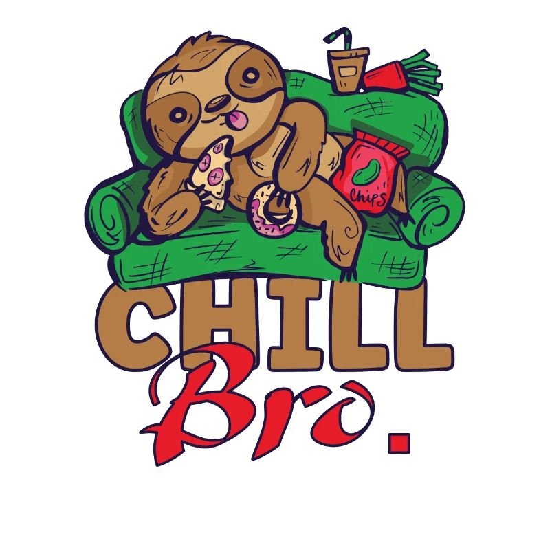 Sloth Chill Bro C’est comme ça