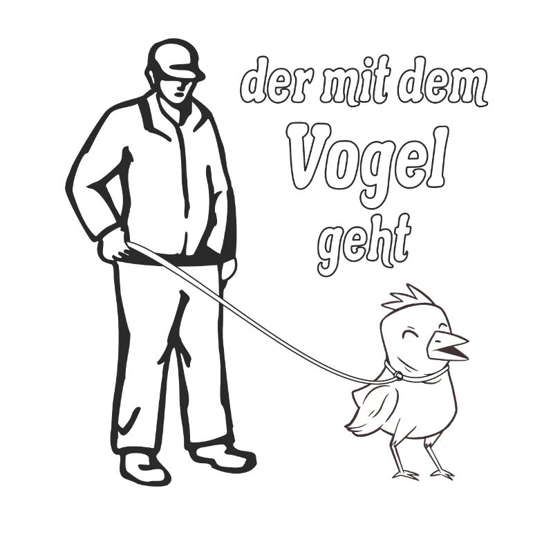 DER MIT DEM VOGEL GEHT