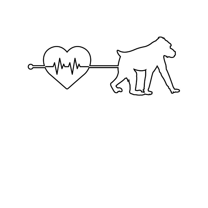 Affe Herzschlag