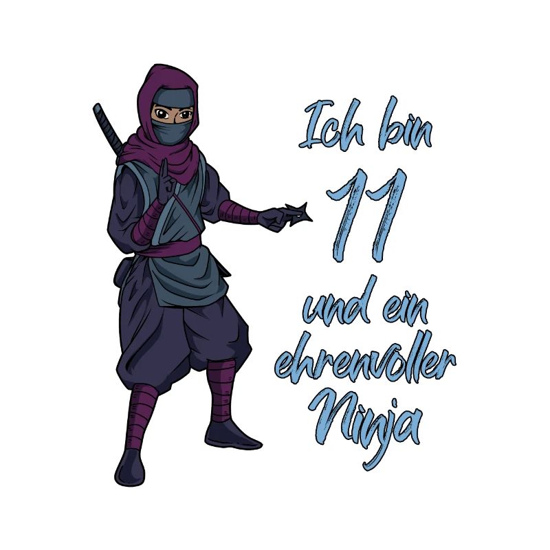 Ich bin 11 - Jungen Ninja
