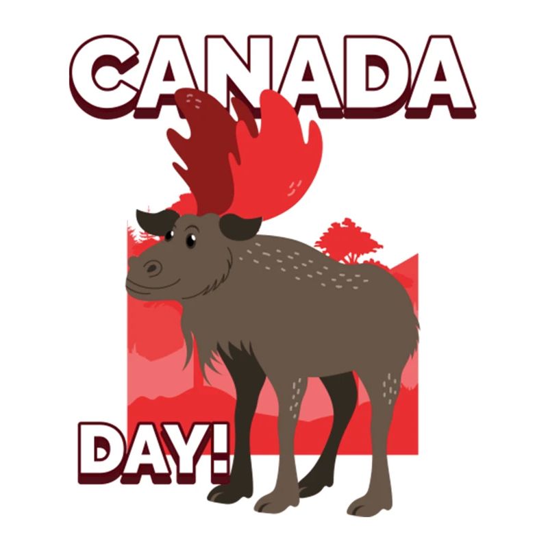 Canada Day Moose