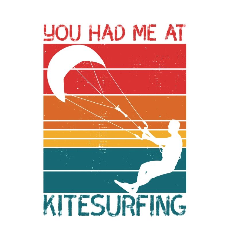 Tu m’as eu au kitesurf