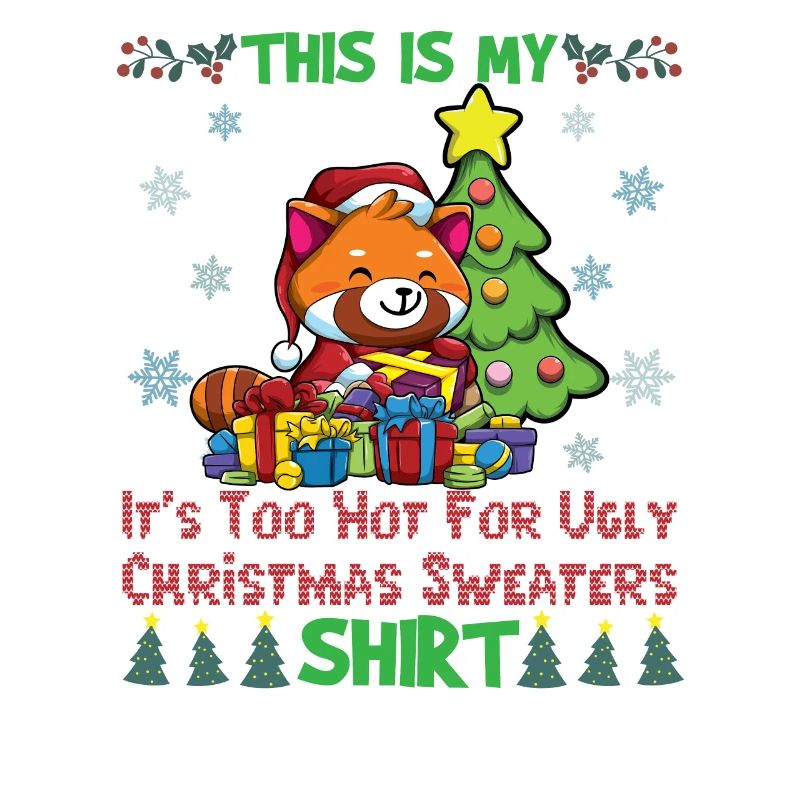 C'est mon pull de Noël il fait trop chaud pour moche