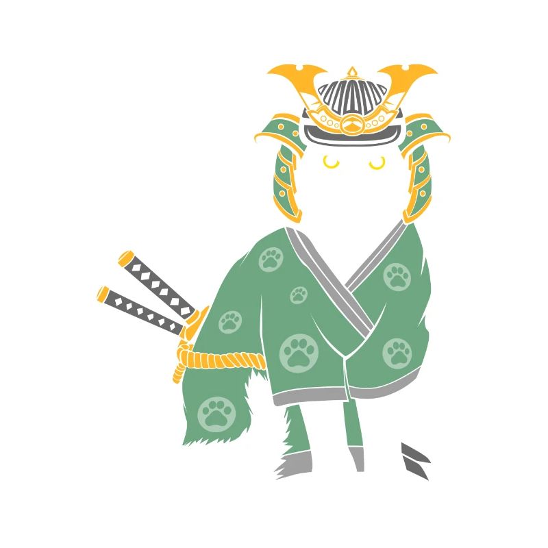 Neko Samurai Drôle