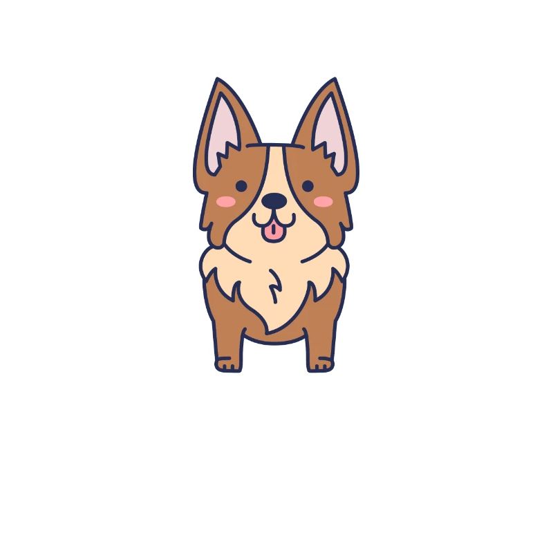 mignon chien de compagnie Corgi