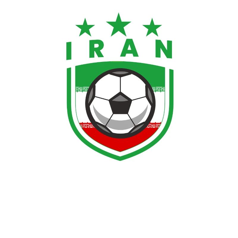 Drapeau de l’équipe nationale de football d’Iran
