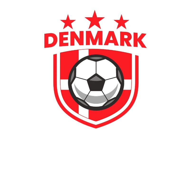 Drapeau de l’équipe du Danemark de football