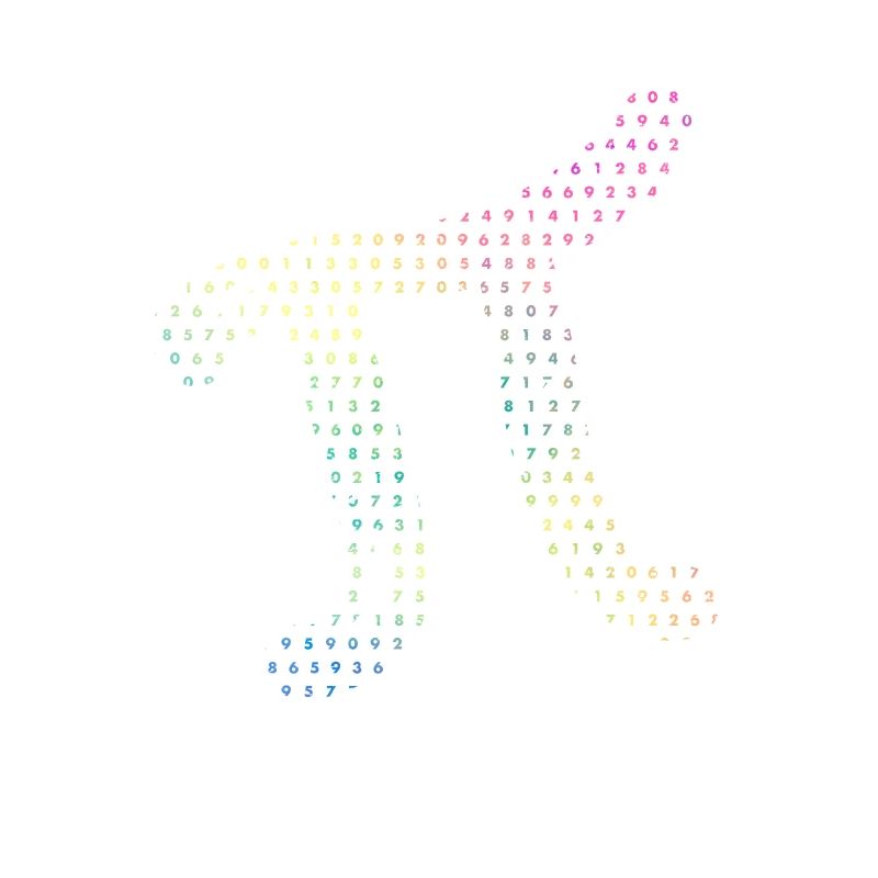 Chiffres de Pi dans les numéros de code source Pi Jour 3.14159