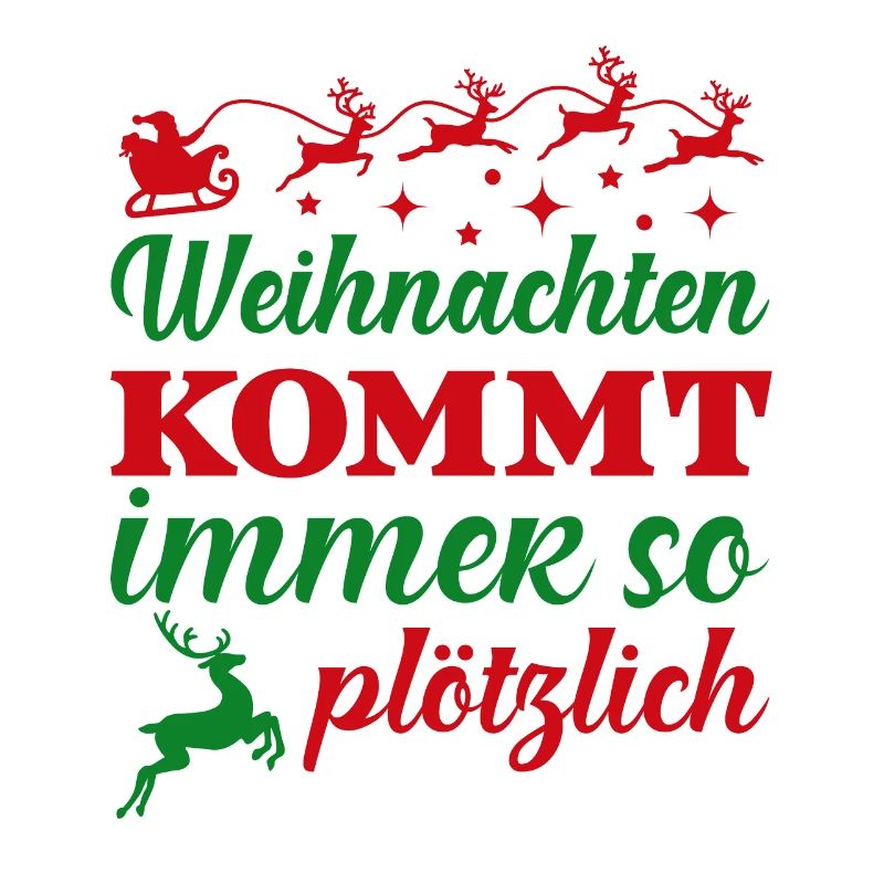 Christmas always comes so suddenly