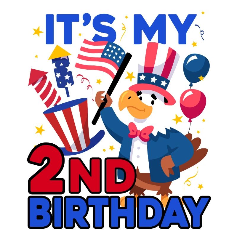 C’est mon 2ème anniversaire Firecracker Kid 4ème