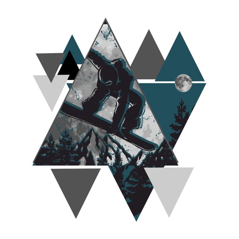 Snowboard Snow Mountain