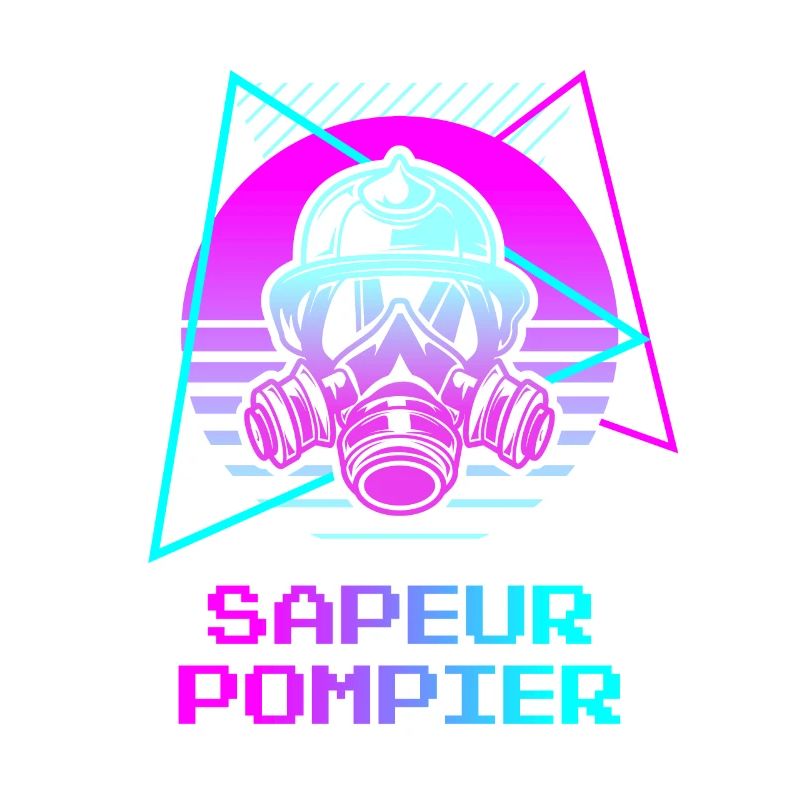 Retro Sapeur Pompier Pompiers