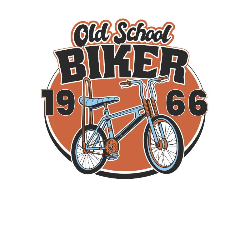 Old School Biker 1966. 57th birthday