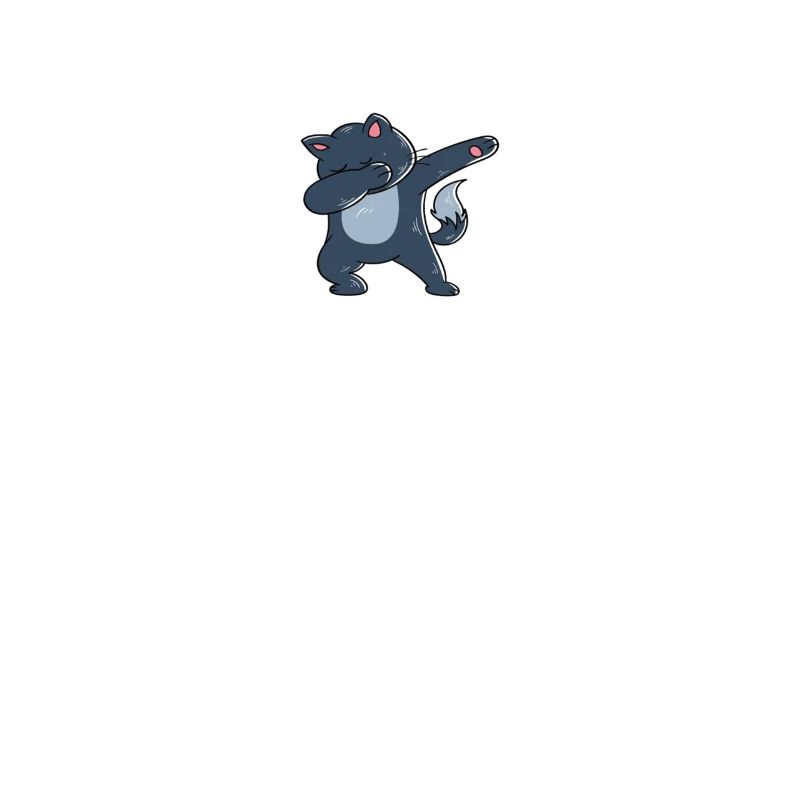 Dabbing Cat Funny Cat