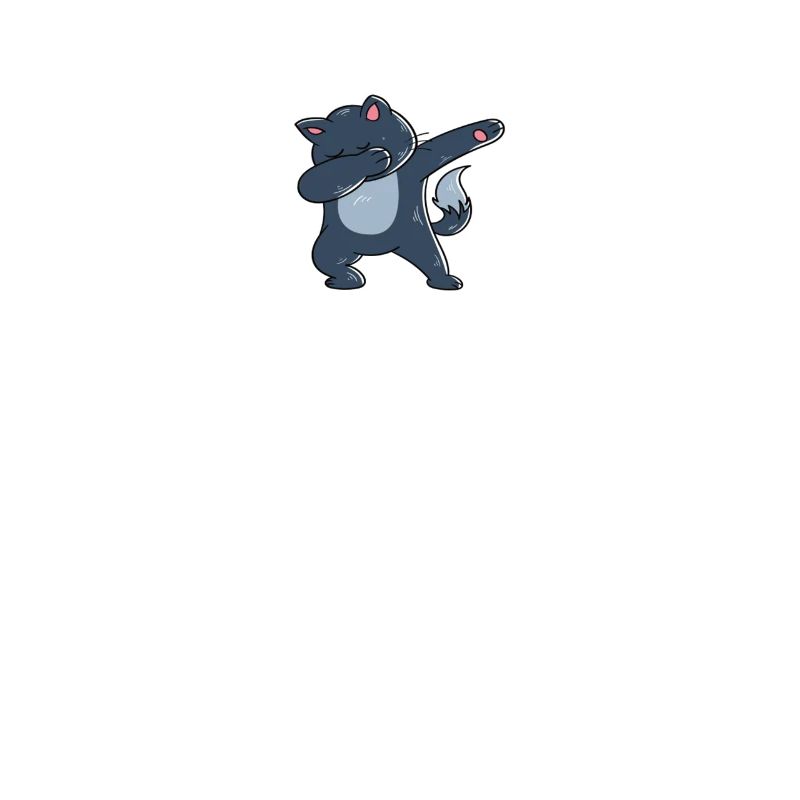 Dabbing Cat Funny Cat