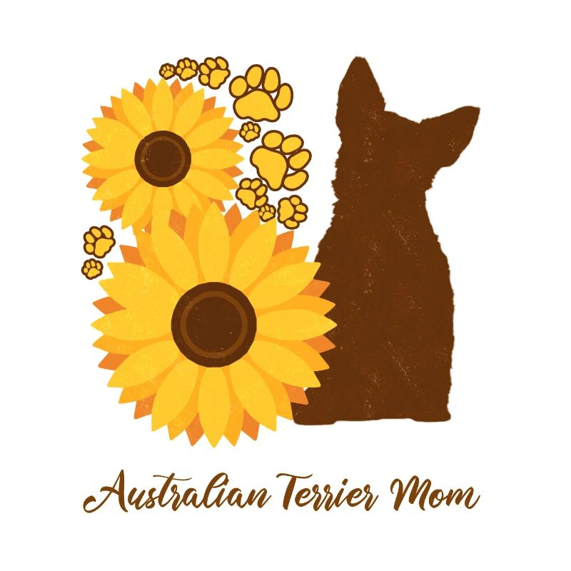 Sonnenblumenmutter - Australischer Terrier